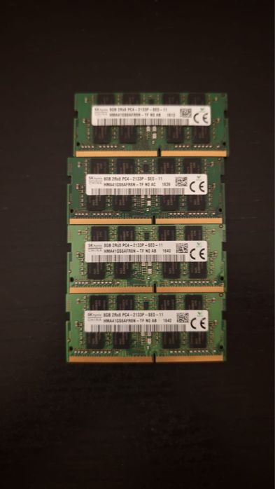 4 X RAM SO-DIMM Hynix 8GB DDR4 2133P