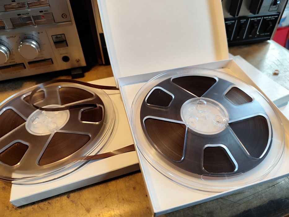 taśma Quantegy USA 18 cm do magnetofonu szpulowego