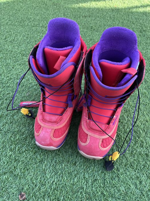 BURTON botas e fixações snowboard