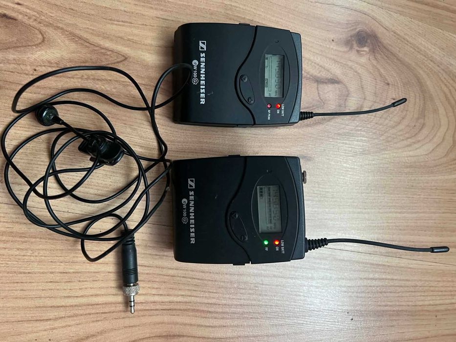Sennheiser EW100 G2 – bezprzewodowy zestaw mikrofonowy + mikrofon