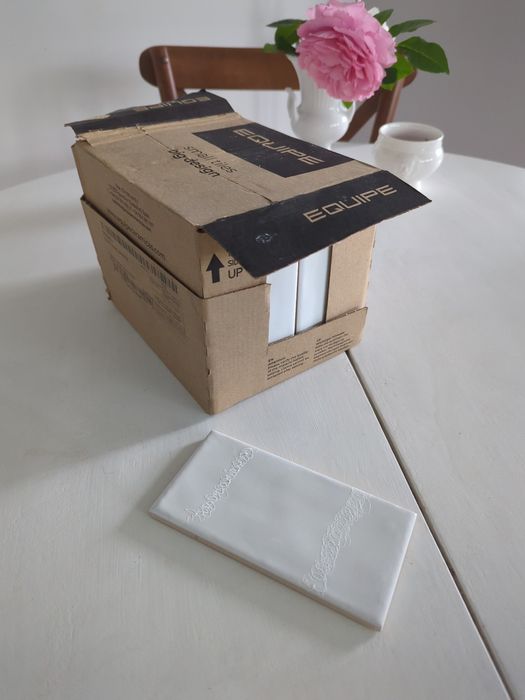 Płytki białe Cottage White Equipe 7,5x15 España