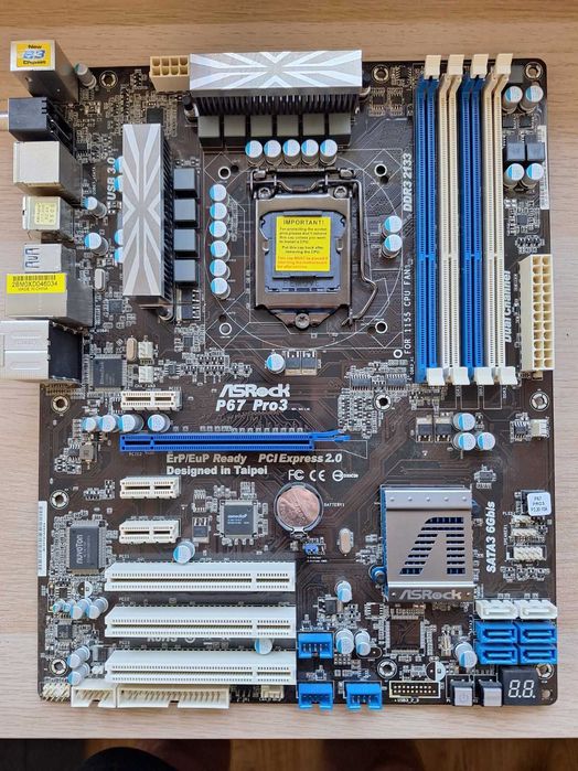ASRock P67 Pro3 B3 LGA1155 ATX DDR3 – BOX + akcesoria