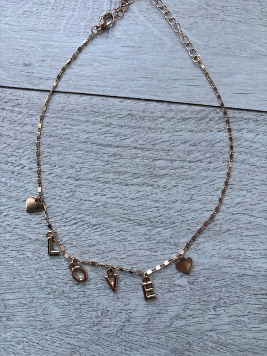 Złoty damski naszyjnik