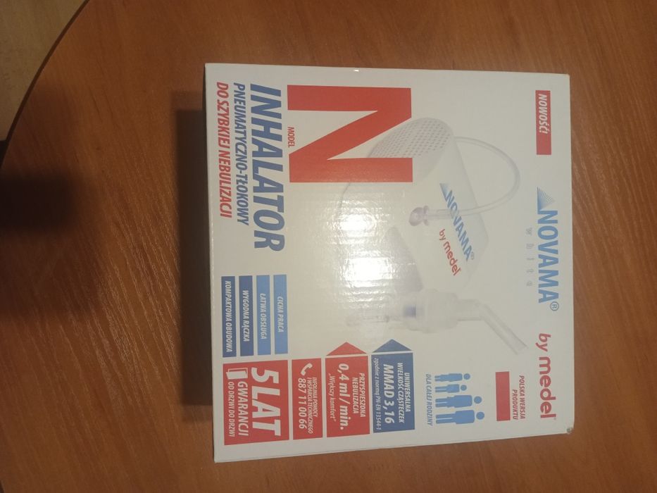 Inhalator  pneumatyczno tlokowy