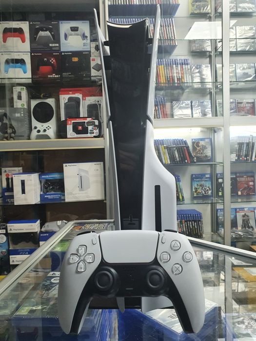 Ігрова приставка Sony PlayStation 5 PS5 Slim Blue-ray гарантія 3 міс.