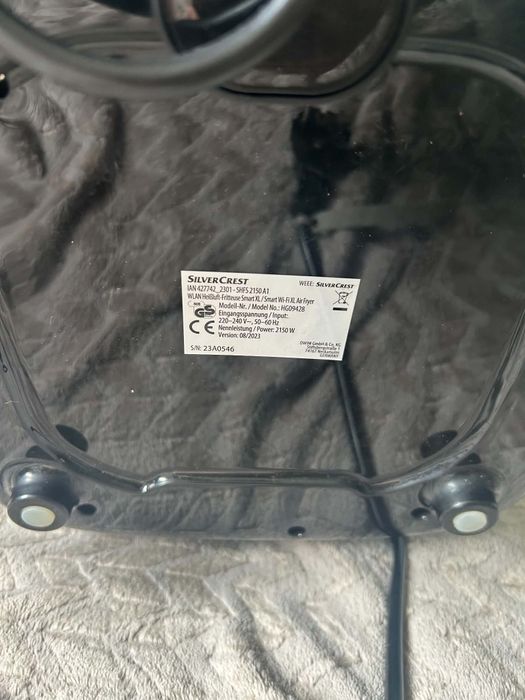 Frytkownica beztłuszczowa Silver Crest 2150W 5.2l