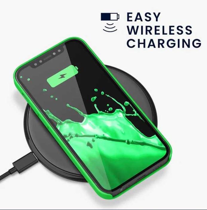 Etui do iPhone 12 pro max jasno zielone