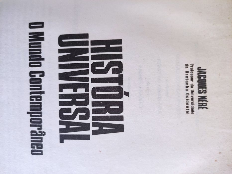 Livros - História Universal