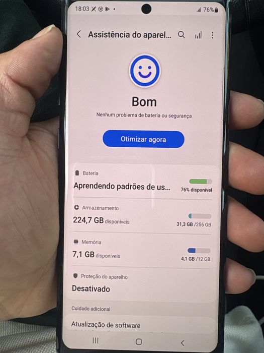 SAMSUNG NOTE 10 plus como novo