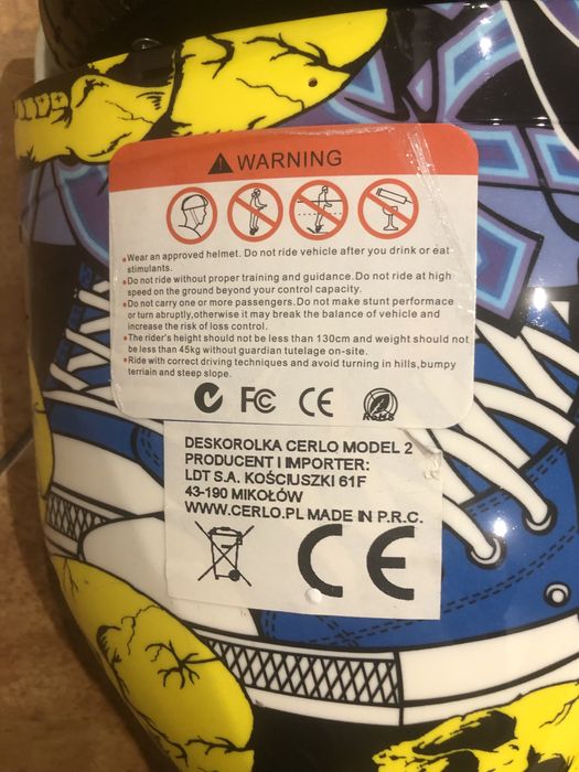Deska elektryczna CERLO model 2