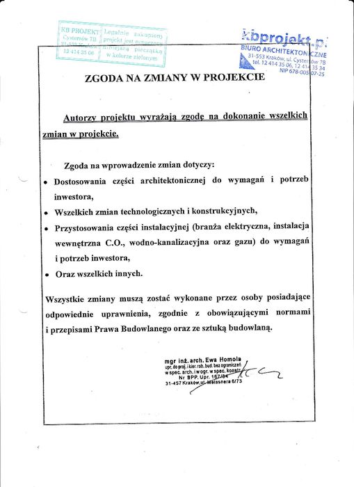 Projekt domu z planem technicznym