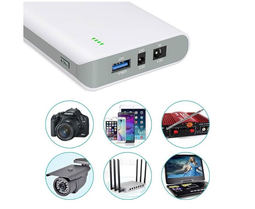 Powerbank 17500mAh z końcówkami do laptopa