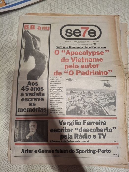Jornais antigos o sete