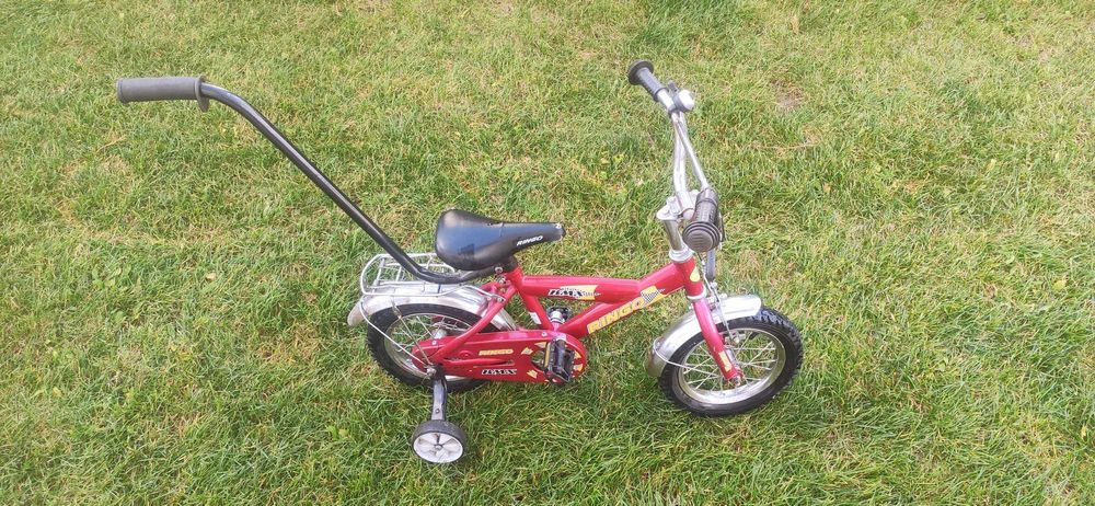 Rower 12 cali z kółkami bocznymi