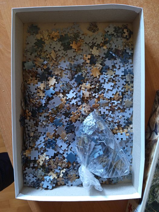 Продам пазли 'Сплячий лев' на 1000 елементів