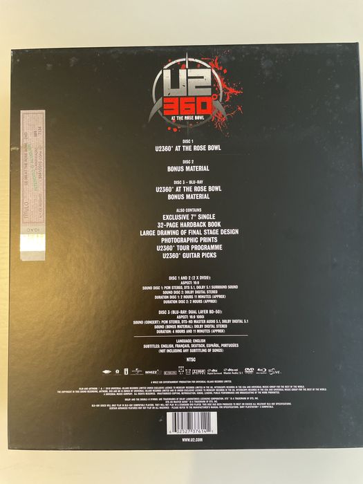 U2 Live at the Rose Bowl - Deluxe Box Set