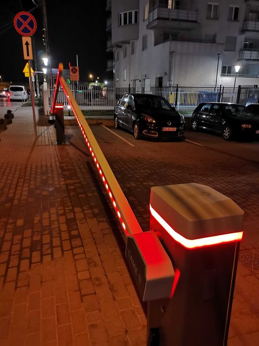 SZLABAN PARKINGOWY Szlabany Ramię do szlabanu - Sprzedaż Montaż Serwis