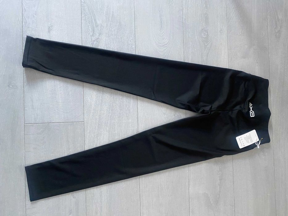 Super Damskie Leginsy S/M  Czarny