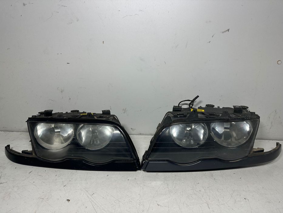 Lampy przednie przód lewa prawa  BMW 3 E46 98-cena za 1 szt