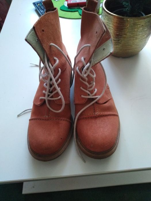 Andora botki piękne skóra  36