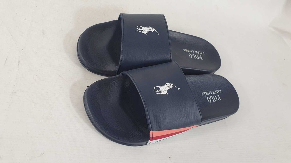 Polo Ralph Lauren klapki dziecięce niebieski rozmiar 36