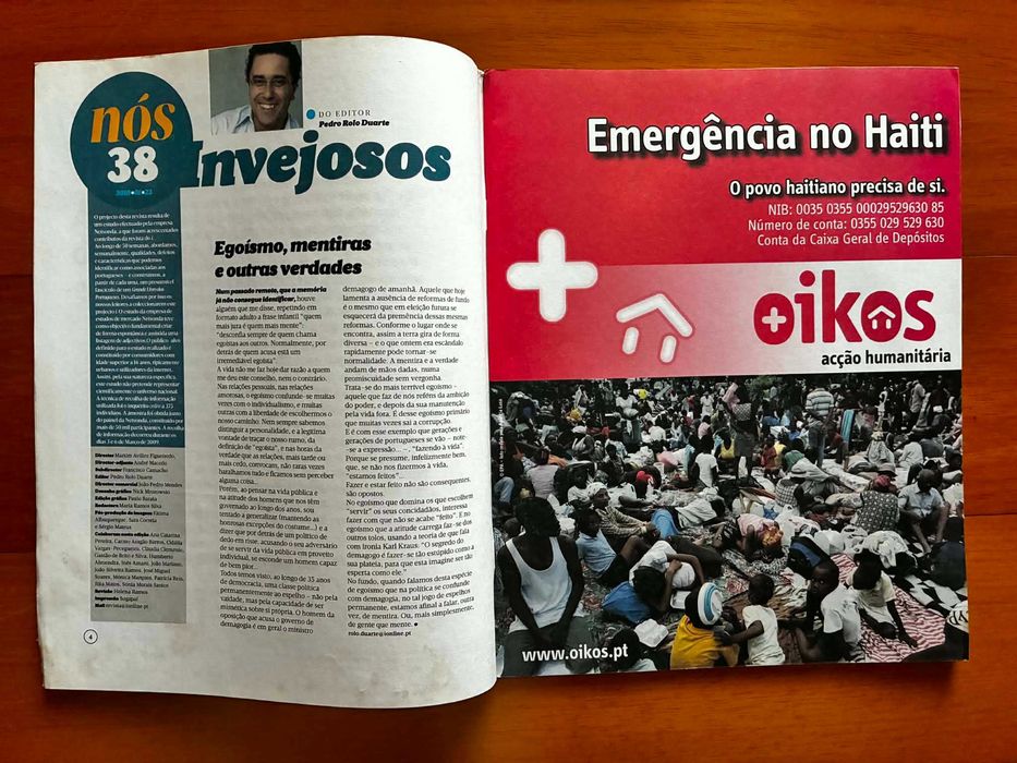 Revista Nós 38 - Invejosos