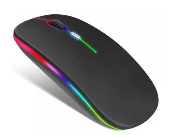 Mysz bezprzewodowa RGB z możliwością ładowania
