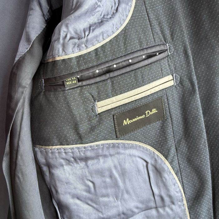 Massimo Dutti шерсть пиджак оригинал slim fit