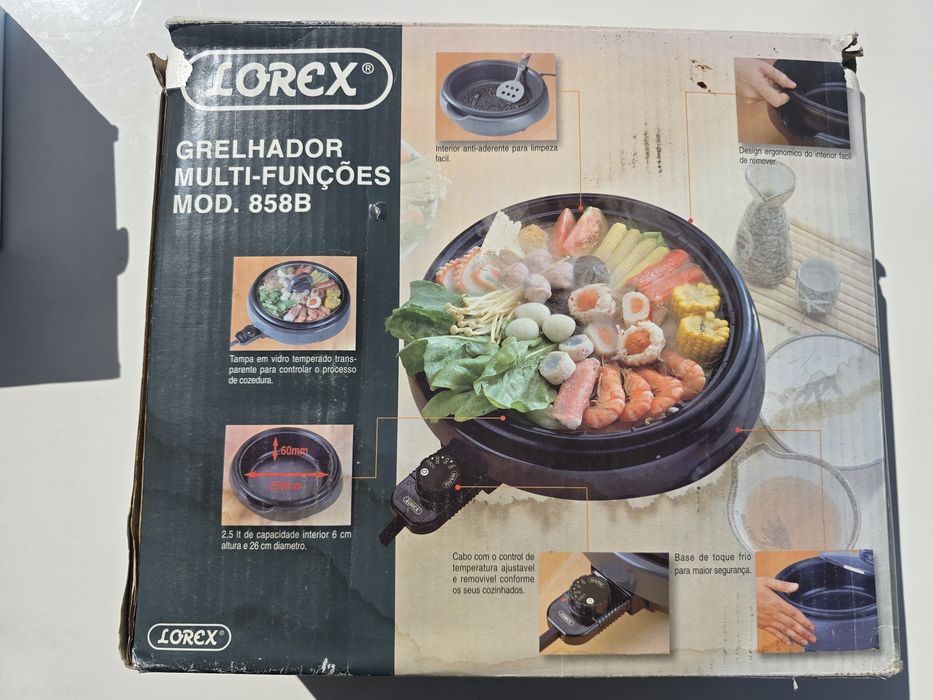 Grelhador Lorex Novo