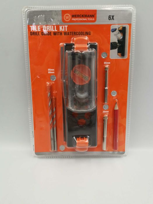 Na Lewara Zestaw do wiercenia w płytkach Werckmann