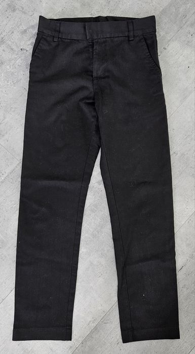 Czarne proste spodnie 164 XS