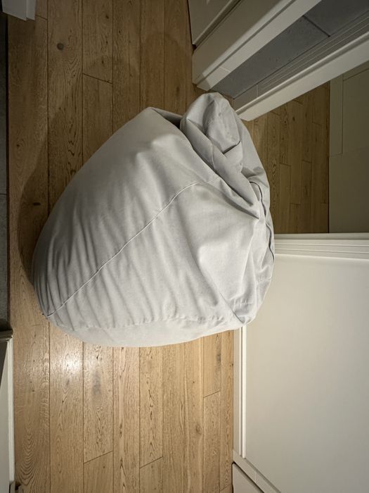 Pufa bean bag worek sako jasny szary Italpouf XXL