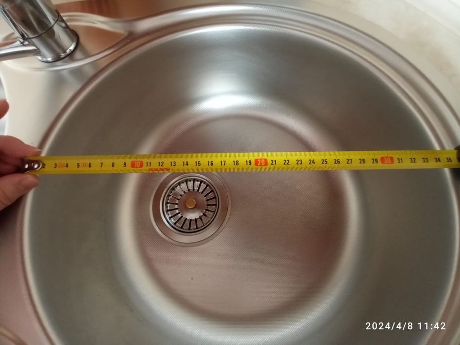 Komplet zlewozmywak i bateria kuchenna