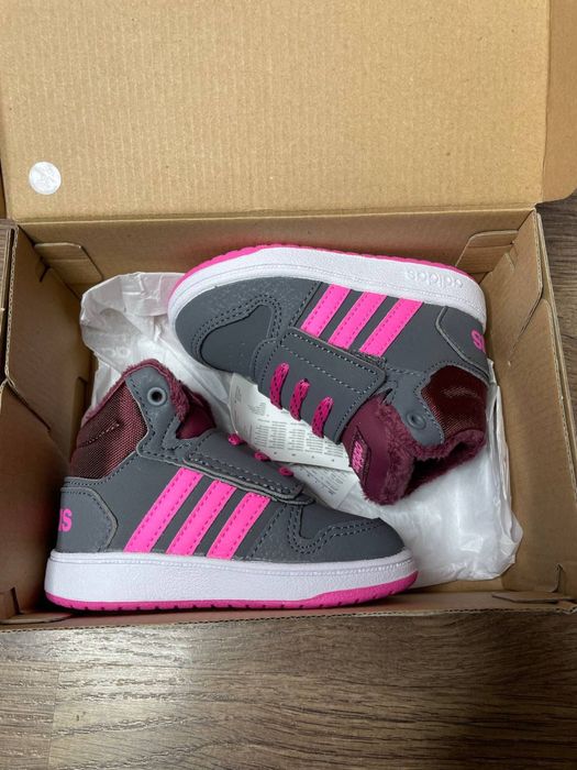 Кросівки Adidas Hoops mid 2.0 I. Розмір 21.