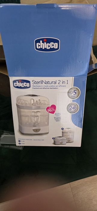 Chicco elektryczny sterylizator 2w1