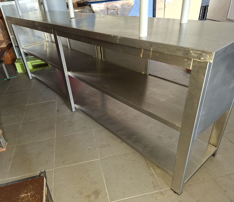 Bancada de Inox como nova