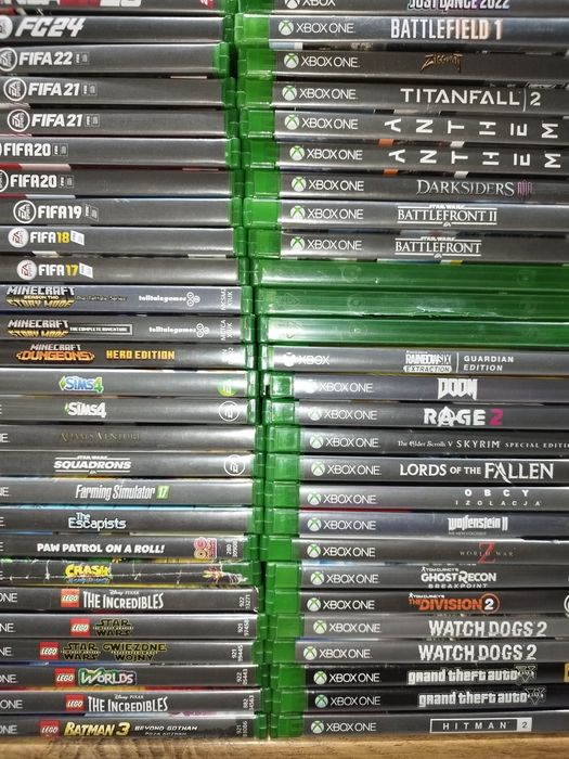 Gry xbox one series X
