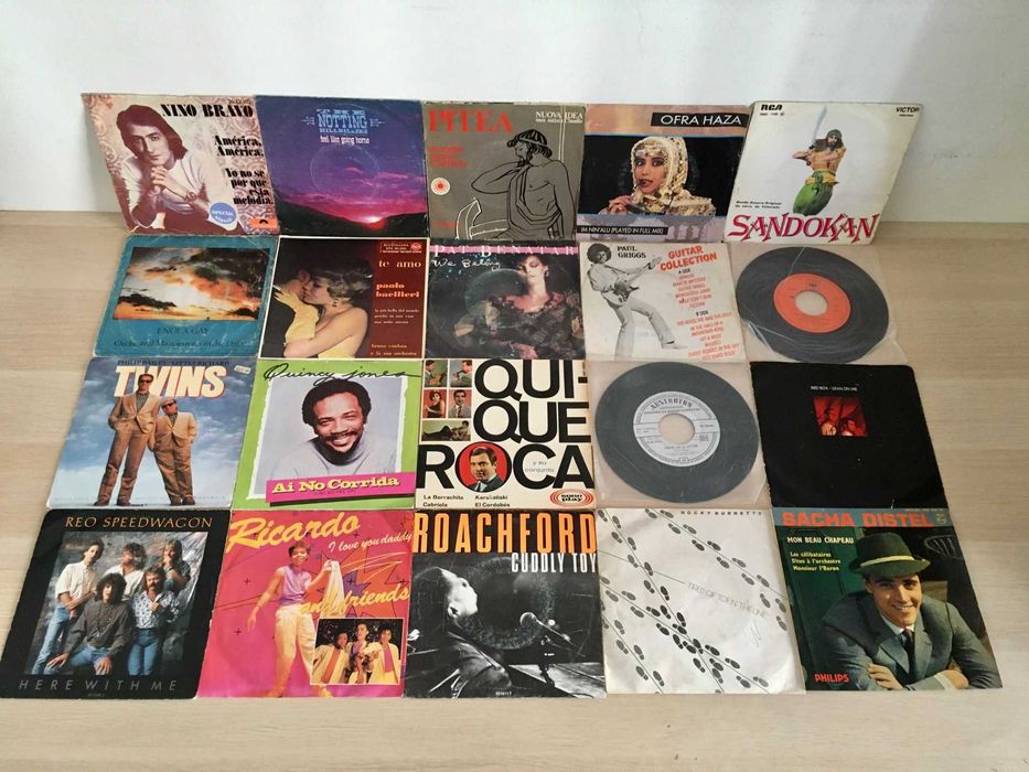 Discos de vinil singles - 2€ cada