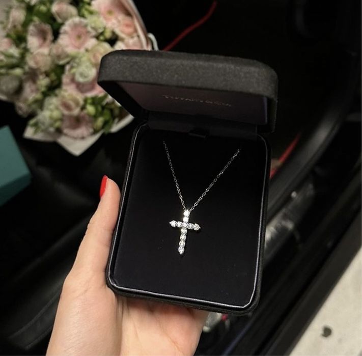 Крестик в стиле Tiffani 1,110 карат