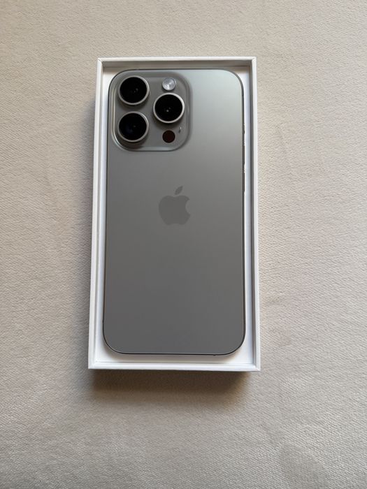Iphone 15 Pro, Natural Titanium, 128 GB