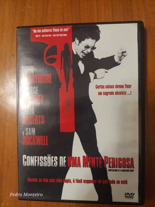 Dvd - Confissões De Uma Mente Perigosa