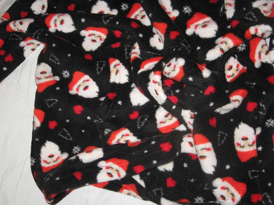 bluza polarowa damska nowa kaptur zimowa Mikołaj kieszeń Distra