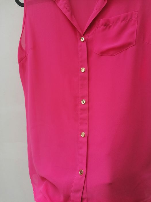 Blusa Rosa Fúcsia de Cavas