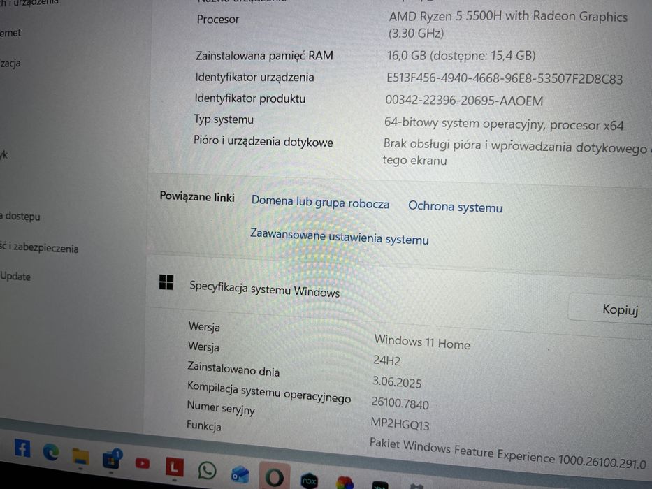 Sprzedam laptop Gamingowy Lenowo na gwarancji  odbior osobisty Elblag.