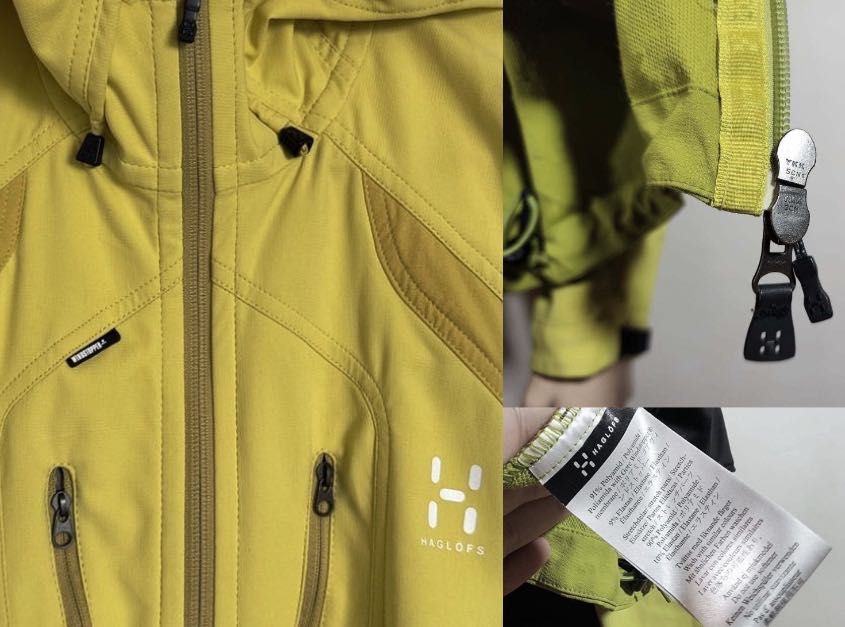 Куртка вітровка Haglofs SCANDINAVIA AB WINDSTOPPER (р. M-L ) Оригінал Outdoor softshell трекінгова туристична софтшел gtx