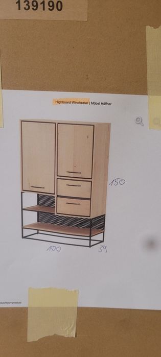 Kredens Nowy  Stylowy