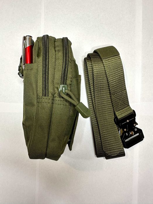 Pas Wojskowy + Nerka Zielona Komplet