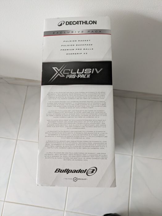 Vendo conjunto Padel Novo