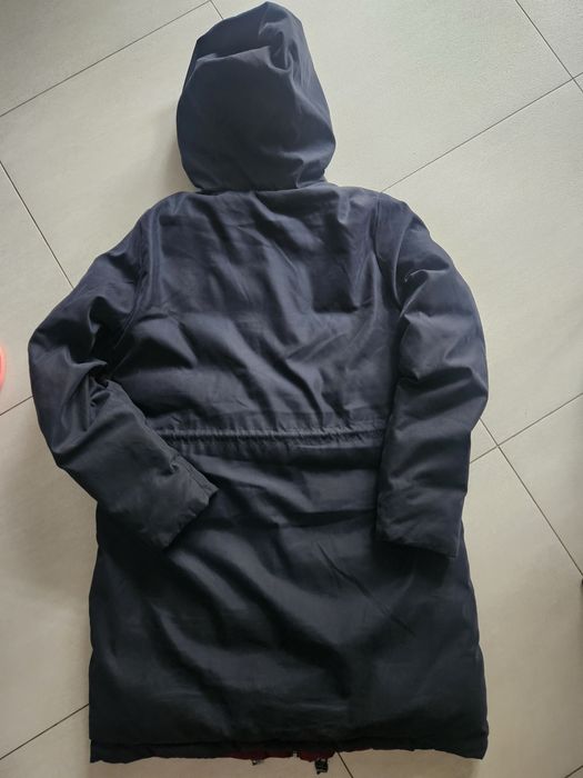Dłuższa kurtka pikowana Cropp s/m szer 51x2 dl 88cm dwustronna