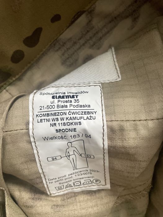 Mundur polowy letni WS